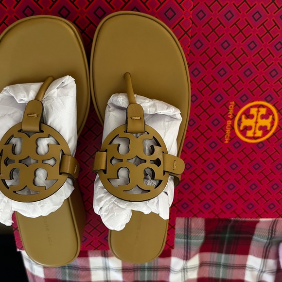 Tory Burch wedge miller sandal - Picture 3 of 5